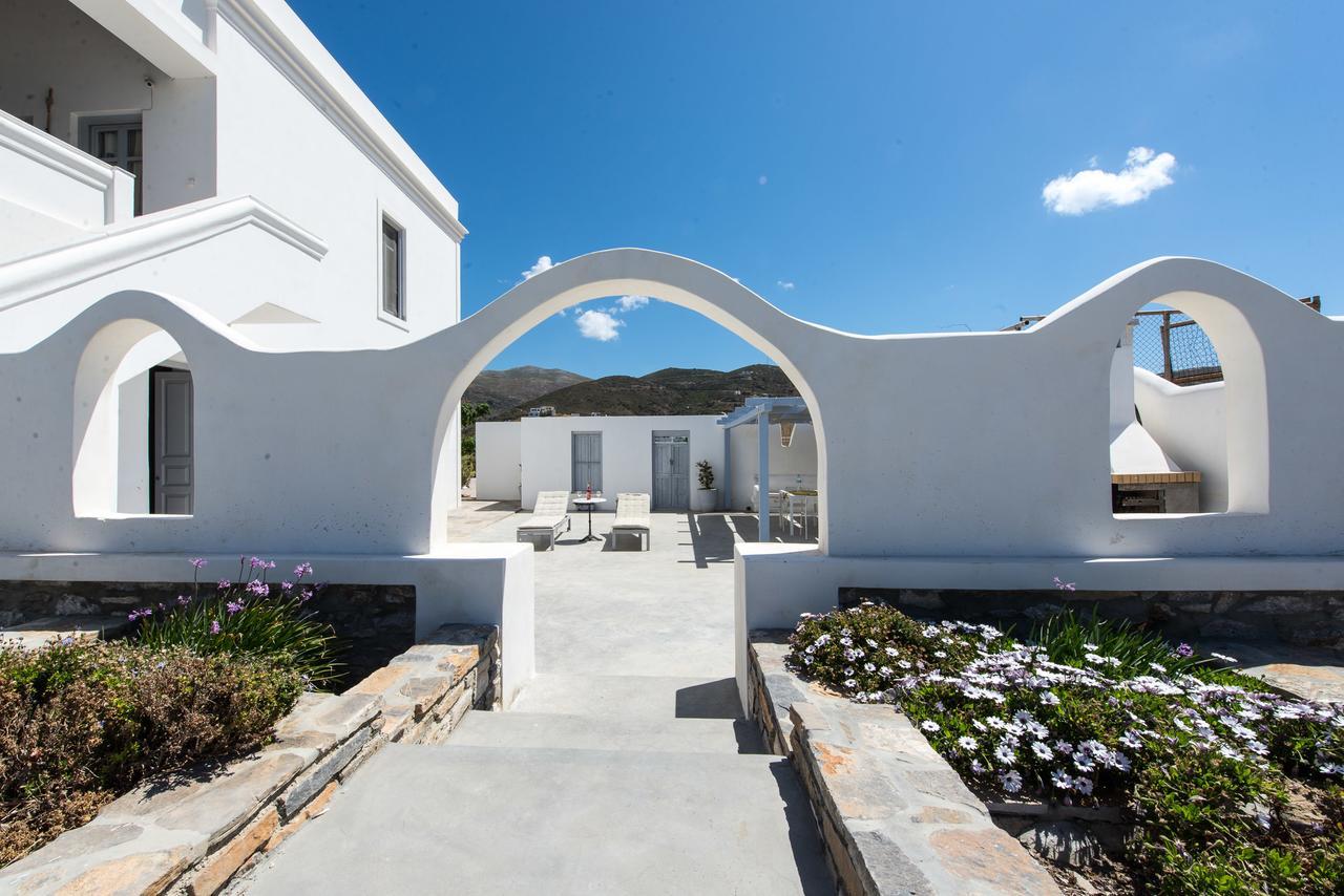 Thomas Villas On The Beach Katápola Exterior foto
